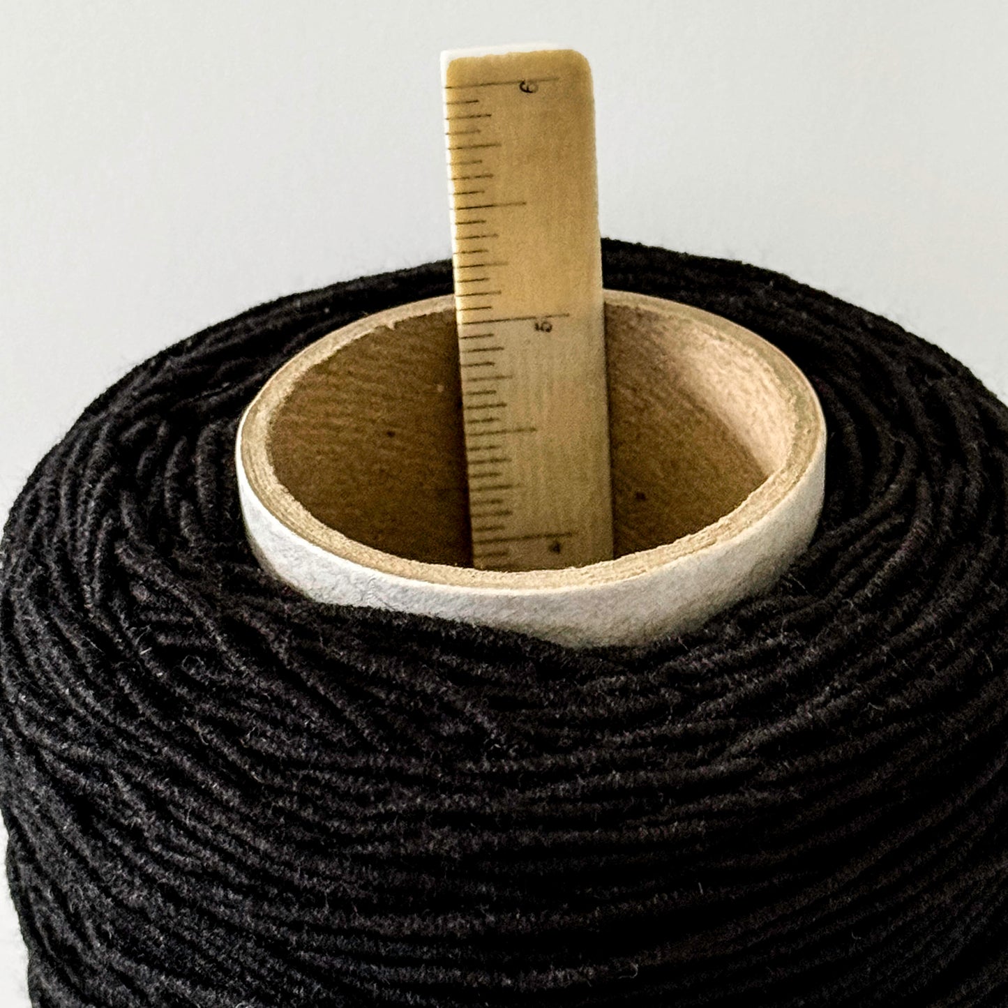 BLACK COTTON CORDING