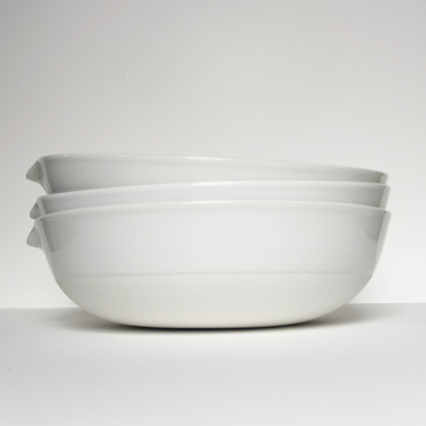 LARGE WHITE PORCELAIN BOWLS