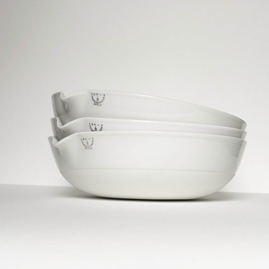 LARGE WHITE PORCELAIN BOWLS