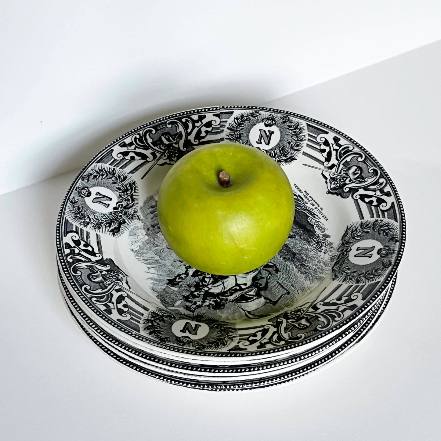FRENCH ANTIQUE FAIENCE PLATES