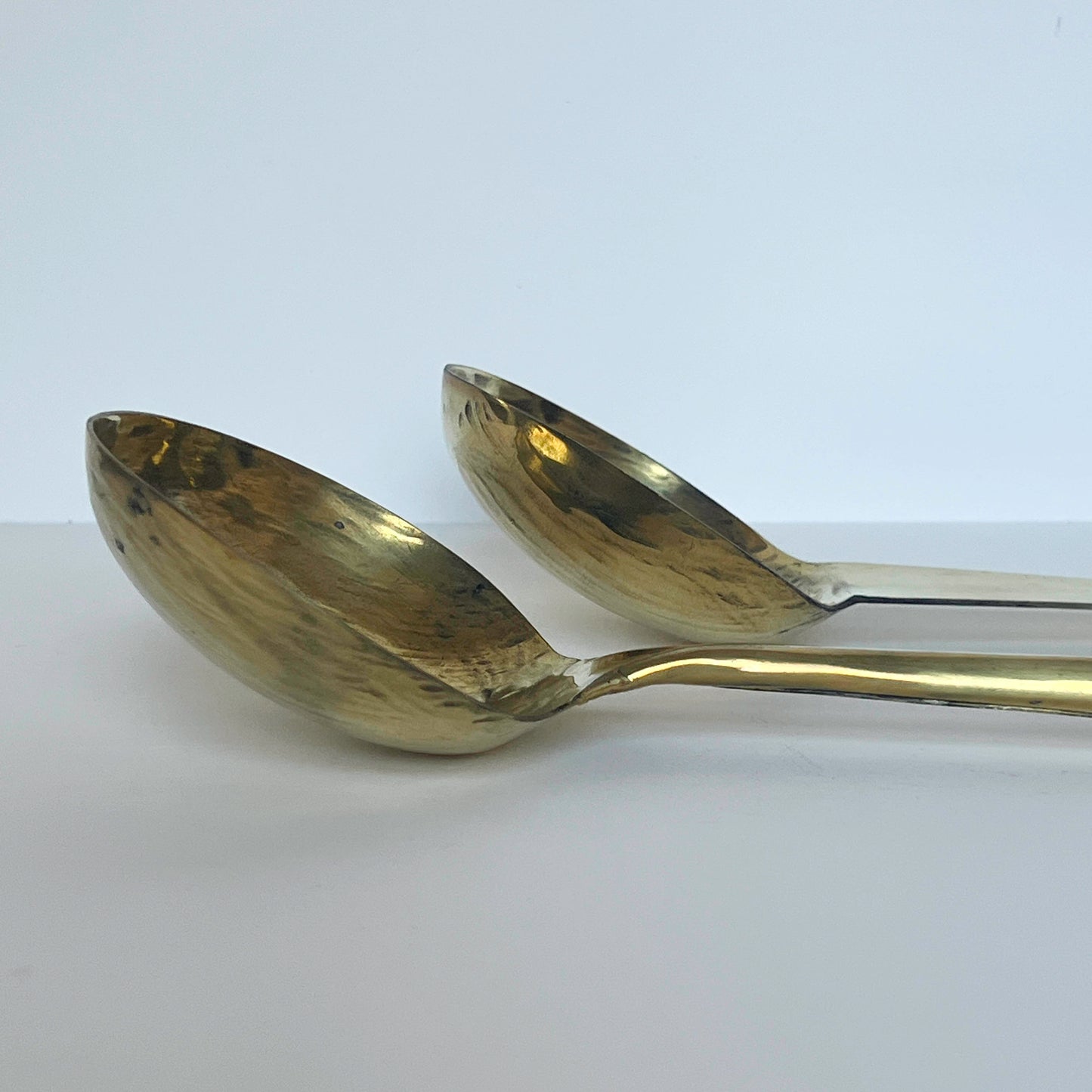 1960's brass serving ladles